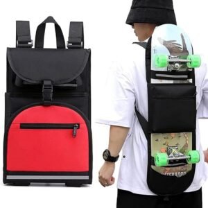 Draagbare Skateboard Tas Rugzak met Verstelbare Riem - Voor Skateboarden tot 40 inch
