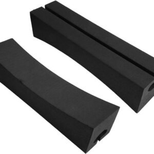 Draagbare Universele Autodakdrager, 2 Stuks, Voor Surfplank, Kajak en Snowboard, Snelle Montage, 40.5 x 9 x 10 Cm