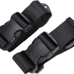 Draagriem - Schouderband - Wintersport Gear - Lichtgewicht Nylon - 100 x 4 cm - Zwart