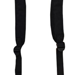 Draagriem voor ski's - Snowboardlijn Schouderband - Wintersport Transport - Verstelbare Gespen - 50 cm Lengte - Zwart