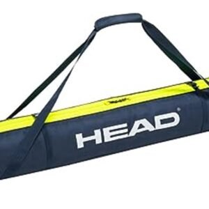 Dubbel Skisack voor Reizen - Bescherming voor 2 Sets Skis, Ruime en Handzame Ontwerp