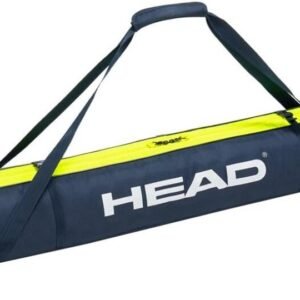 Dubbel Skisack voor Reizen - Bescherming voor 2 Sets Skis, Ruime en Handzame Ontwerp