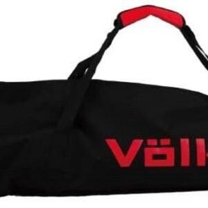 Duffle Skitas voor 2 Paar Ski's - 195 CM Lang - Zwart