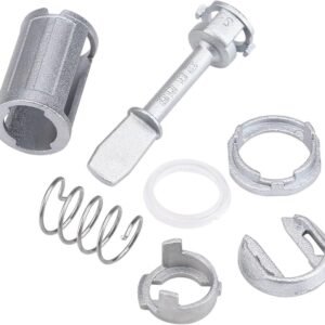 Duurzame vervangingsset voor deurslotcilinder en deurslotreparatie, perfect voor voertuigen en eenvoudig te installeren, inclusief accessoires en handleiding