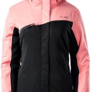 Elbrus Lille Ii Jas Zwart,Roze L Vrouw