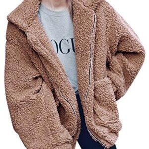 Elegante dames winterjas met imitatiebont - Lange mouwen, warm trenchcoat