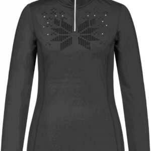 FALCON - palmira - Skipully met rits dames - Zwart