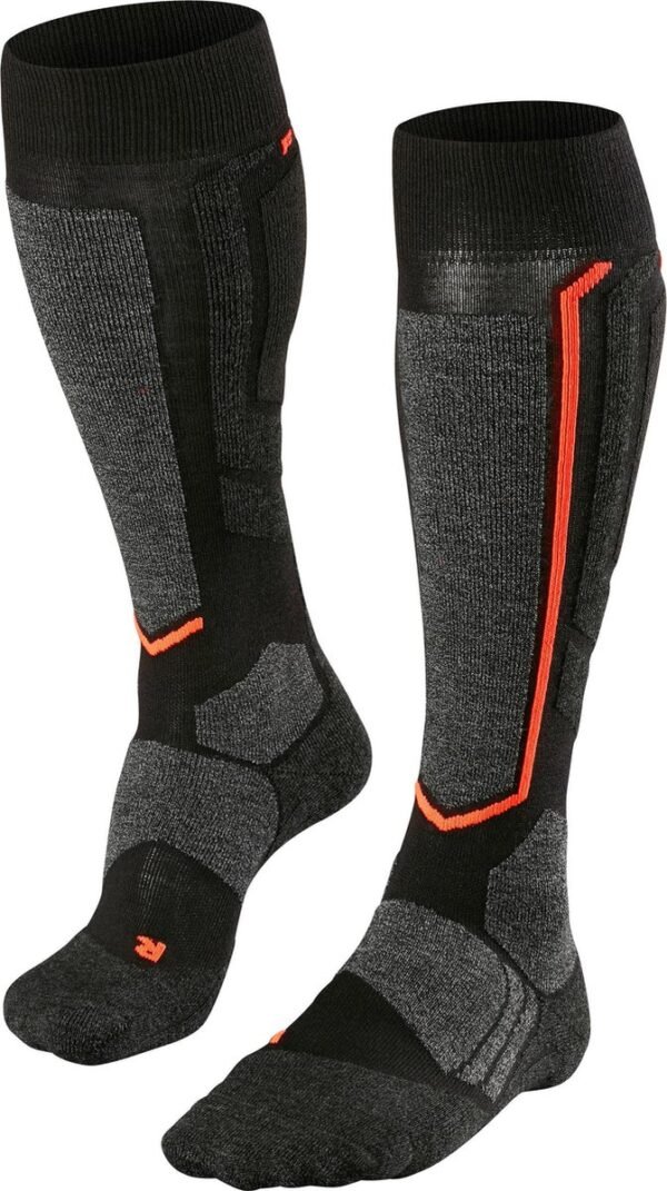 FALKE SB2 Dames Snowboardkousen - Zwart - Maat 41/42