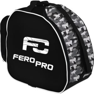 FEROCITY - Premium skischoentas - Skitas met uitneembaar meshvak - Kleur Moro