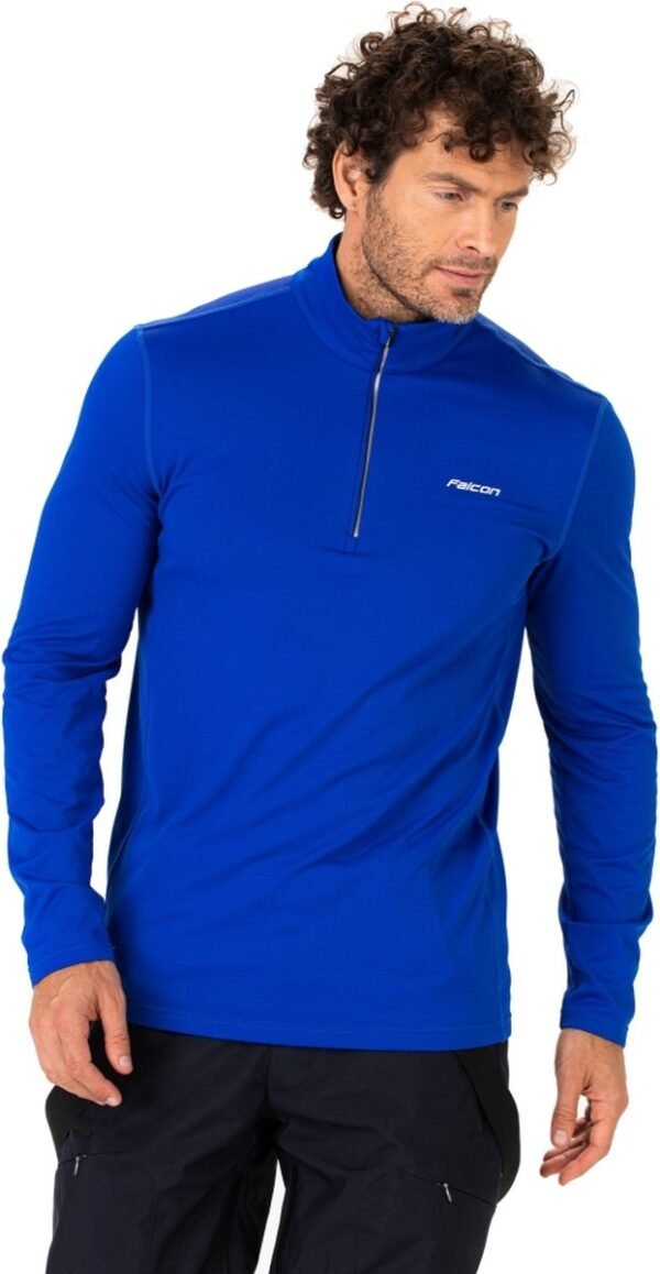 Falcon Haller Skipully - Wintersportpully Voor Heren - 1/2 Zip - Astral Blauw - 3XL