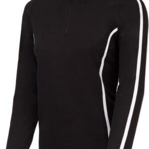 Falcon Jenita Wintersportpully - Maat L - Vrouwen - zwart/wit