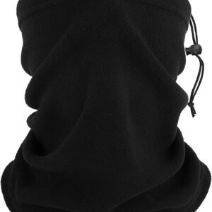Famanu - Nekwarmer, winter, fleece, winddicht, gezichtsbedekkend, snoods, gezichtssjaal voor outdoor, skiën, snowboarden, hardlopen, fietsen