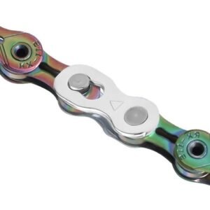 Fietskettingen en 5 Pairs Kettingsloten, Herbruikbare Ontbrekende Verbindingen, Zilver Staal voor 6/7/8 Versnellingen met Gereedschap