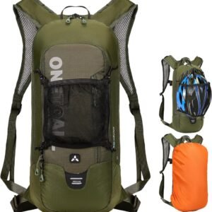 Fietsrugzak 6L/10L/12L voor MTB, Hardlopen, Fietsen, Wandelen, Skiën en Reizen - Ultralicht en Ademend