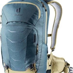 Fietsrugzak met rugbeschermer 16 liter voor mountainbikers