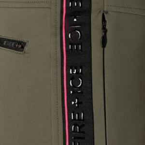 Fire + Ice Dames Arka Softshell Wandelbroek Army Green