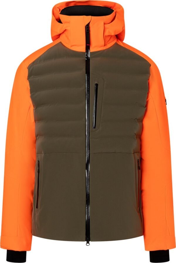 Fire + Ice Heren Ivo Ski Jacket 4way Stretch Grape Leaf