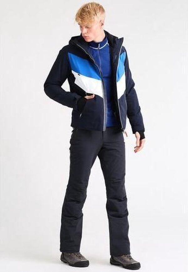Fire + Ice Manilo Heren Winterjas Donkerblauw