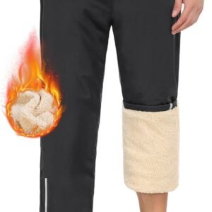 Fleece Joggingbroek Heren - Waterdicht, Warm en Comfortabel, Ideaal voor Winter en Outdoor Activiteiten
