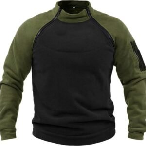Fleece Pullover Heren - Outdoor Jas - Sportieve Activiteiten - Winddichte Stijl