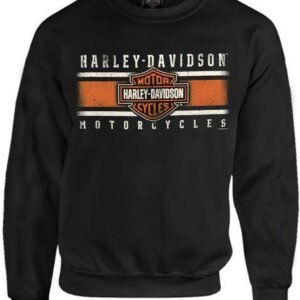 Fleece Pullover - Sweatshirt Heren - Vrije Tijd - Iconisch Logo - Zwart