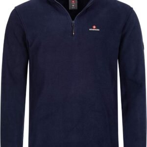 Fleece Trui Heren - Outdoor Kleding - Herfst Winter - Ademend Materiaal - Blauw