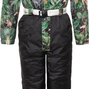 Funky Alps Skipak Jungle / Vintage Onesie Jungle Skipak / Wintersport / Carnaval / Apres-ski / Foute Skipakken