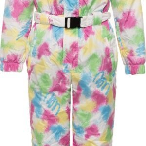 Funky Alps Skipak Neon Graffiti / Vintage Onesie Skipak / Wintersport / Apres-ski / Flourescerend / Neon