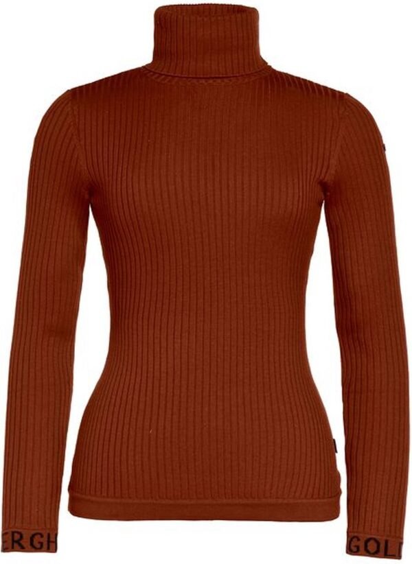 GOLDBERGH - Mira ls knit sweater - Ski sweater dames - bruin