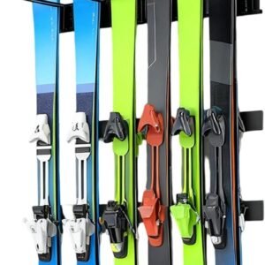 Garage Muurrek | Zwaar Belastbaar Antislip Uitrusting Organisatiesysteem | Huishoudelijk Schuurtje Ski Snowboard Opbergrek - Voor Binnen Buiten Shed Sportaccessoires Berging Oplossing