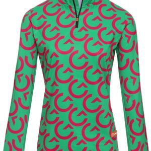 Gareth & Lucas Skipully The Eighty-Five - Dames L - 100% Gerecycled Polyester - Midlayer Sportshirt - Wintersport