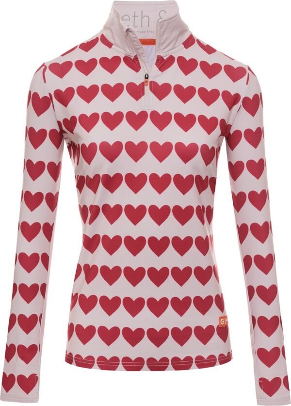 Gareth & Lucas Skipully The Forty-Seven - Dames XL - 100% Gerecycled Polyester - Midlayer Sportshirt - Wintersport
