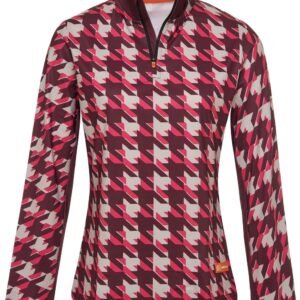 Gareth & Lucas Skipully The One Hundred and Eleven - Dames L - 100% Gerecycled Polyester - Midlayer Sportshirt - Wintersport