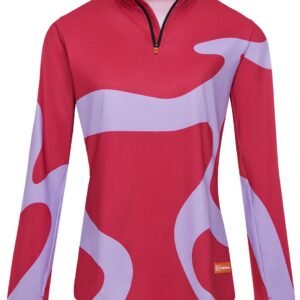 Gareth & Lucas Skipully The One Hundred and Fifteen - Dames XS - 100% Gerecycled Polyester - Midlayer Sportshirt - Wintersport