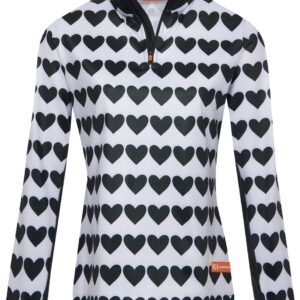 Gareth & Lucas Skipully The One Hundred and Fourteen - Dames M - 100% Gerecycled Polyester - Midlayer Sportshirt - Wintersport