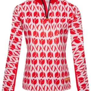 Gareth & Lucas Skipully The One Hundred and Sixteen - Dames L - 100% Gerecycled Polyester - Midlayer Sportshirt - Wintersport