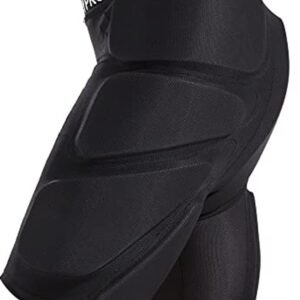 Gevoerde beschermende shorts voor snowboarden, skaten en skiën met 3D-bescherming