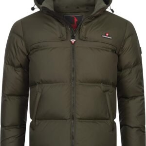 Gevoerde winterjas voor heren - Donsjack voor koude dagen