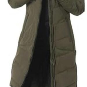 Gewatteerde Winterjas Dames Lange Mantel Warm en Stijlvol