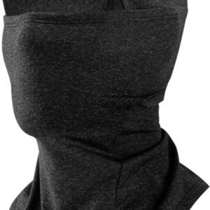 Goodivery ® Skimasker, winddicht, warm, voor fietsen, skiën, motorrijden, winter, unisex, one size, donkergrijs