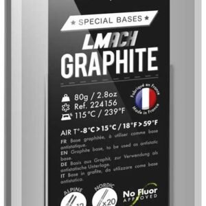 Graphite LM Race Wax - Base Wax - Antistatisch - 80g of 200g - Hoogwaardige kwaliteit - Gebruiksvriendelijk