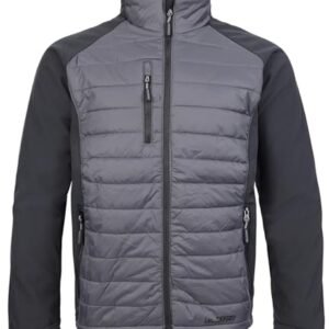 Grijze Softshell Heren Jas - Comfortabele Winterjas voor Heren - Duurzaam en Veelzijdig - Ideaal als Werkjas