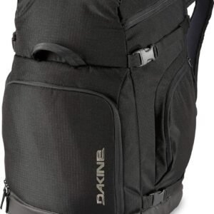 Grote Skibagas met Rugzakfunctie - 75 Liter - Zwart