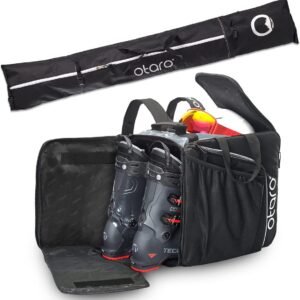 Grote Skikoffer met Helm- en Accessoirevak | Robuuste Skibag met Innovatieve Indeling