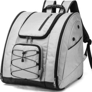 Grote Skischoenen Rugzak 50L met Vakken voor Helm, Goggles en Accessoires