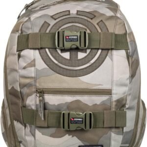 Grote Unisex Rugzak 30L met Laptopvak en Skateboardbevestiging - Duurzaam Groen