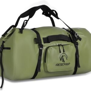 Grote Waterdichte Rolltop Duffle Bag Rugzak 80L voor Kamperen Motorfiets Watersport