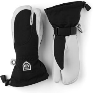 HESTRA - Heli Ski Female- 3 finger - Ski wanten dames - Zwart
