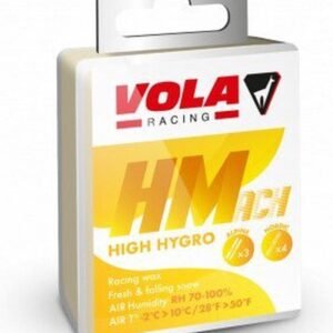 HM Race Geel Skiwax - Fluorvrij - Hoge Luchtvochtigheid - Voor Temperaturen - Gebruiksvriendelijk en Duurzaam