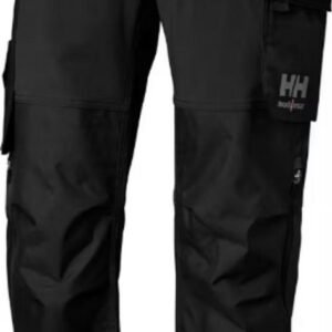 Helly Hansen 77395 OXFORD 4X CNCT PANT - BLACK - 990 - C46